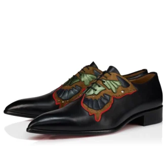 Farfaman – Oxfords – Kalbsleder und Lamm-Nappaleder – Mehrfarbig – Herren