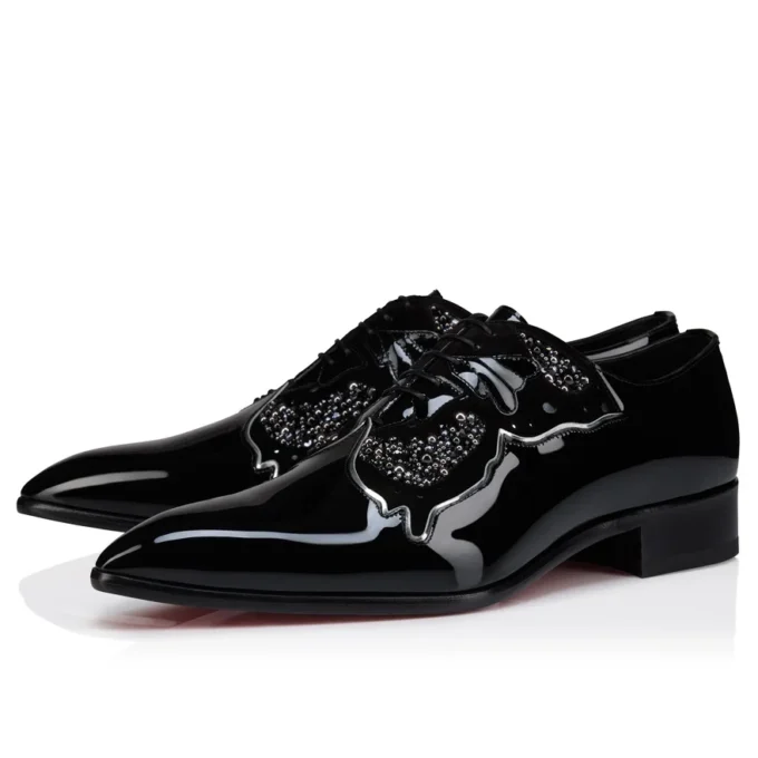 Farfarock – Oxfords – Lackkalbsleder und Veau Velours – Schwarz – Herren Farfarock – Oxfords – Lackkalbsleder und Veau Velours – Schwarz – Herren