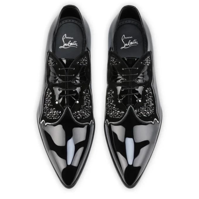 Farfarock – Oxfords – Lackkalbsleder und Veau Velours – Schwarz – Herren Farfarock – Oxfords – Lackkalbsleder und Veau Velours – Schwarz – Herren