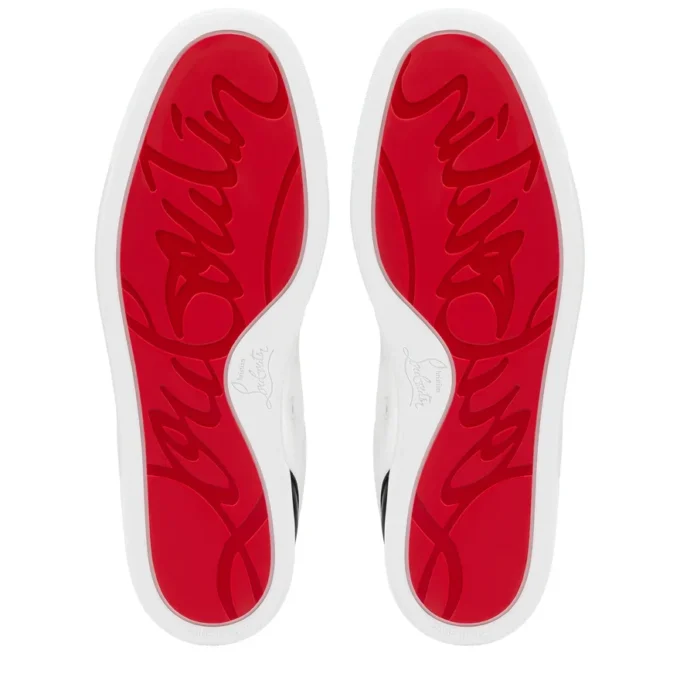 Fun Louis Junior – Sneaker – Glattes Kalbsleder – Weiß – Herren Fun Louis Junior – Sneaker – Glattes Kalbsleder – Weiß – Herren
