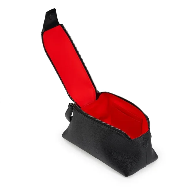Funky – Beutel – Kalbsleder und Spikes – Schwarz Funky – Beutel – Kalbsleder und Spikes – Schwarz
