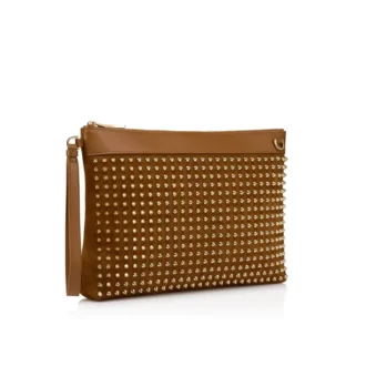 Funky – Etui – Kalbsleder mit umgekehrter Narbung und Spikes – Rhea