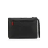 Funky – Pouch – genarbtes Kalbsleder und Spikes – Schwarz Funky – Pouch – genarbtes Kalbsleder und Spikes – Schwarz