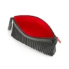 Funky – Pouch – genarbtes Kalbsleder und Spikes – Schwarz Funky – Pouch – genarbtes Kalbsleder und Spikes – Schwarz