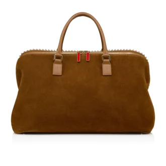 Funky – Reisetasche – Kalbsleder mit umgekehrter Narbung und Nieten – Rhea