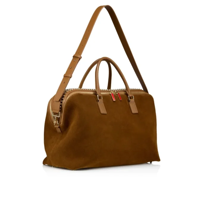 Funky – Reisetasche – Kalbsleder mit umgekehrter Narbung und Nieten – Rhea Funky – Reisetasche – Kalbsleder mit umgekehrter Narbung und Nieten – Rhea
