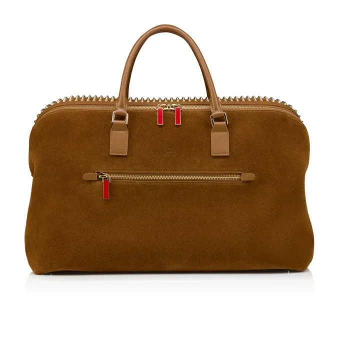 Funky – Reisetasche – Kalbsleder mit umgekehrter Narbung und Nieten – Rhea Funky – Reisetasche – Kalbsleder mit umgekehrter Narbung und Nieten – Rhea