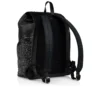 Funky – Rucksack – genarbtes Kalbsleder, Strass und Nieten – Schwarz Funky – Rucksack – genarbtes Kalbsleder, Strass und Nieten – Schwarz
