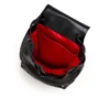 Funky – Rucksack – genarbtes Kalbsleder, Strass und Nieten – Schwarz Funky – Rucksack – genarbtes Kalbsleder, Strass und Nieten – Schwarz