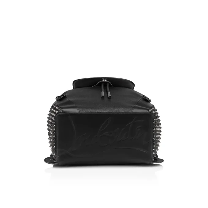 Funky – Rucksack – Kalbsleder und Spikes – Schwarz Funky – Rucksack – Kalbsleder und Spikes – Schwarz