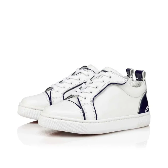 Funnyto – Low-Top-Sneaker – Kalbsleder – Blau – Kinder Funnyto – Low-Top-Sneaker – Kalbsleder – Blau – Kinder