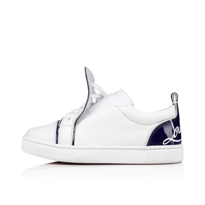 Funnyto – Low-Top-Sneaker – Kalbsleder – Blau – Kinder Funnyto – Low-Top-Sneaker – Kalbsleder – Blau – Kinder