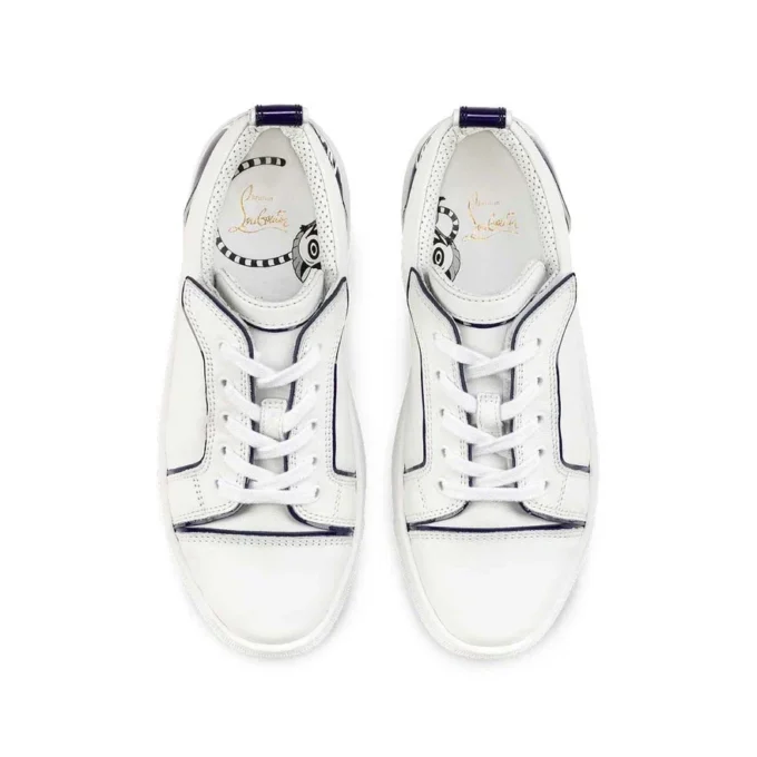 Funnyto – Low-Top-Sneaker – Kalbsleder – Blau – Kinder Funnyto – Low-Top-Sneaker – Kalbsleder – Blau – Kinder