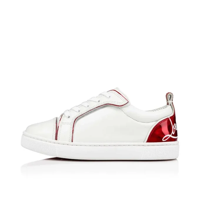 Funnyto – Low-Top-Sneaker – Kalbsleder – Loubi – Kinder Funnyto – Low-Top-Sneaker – Kalbsleder – Loubi – Kinder