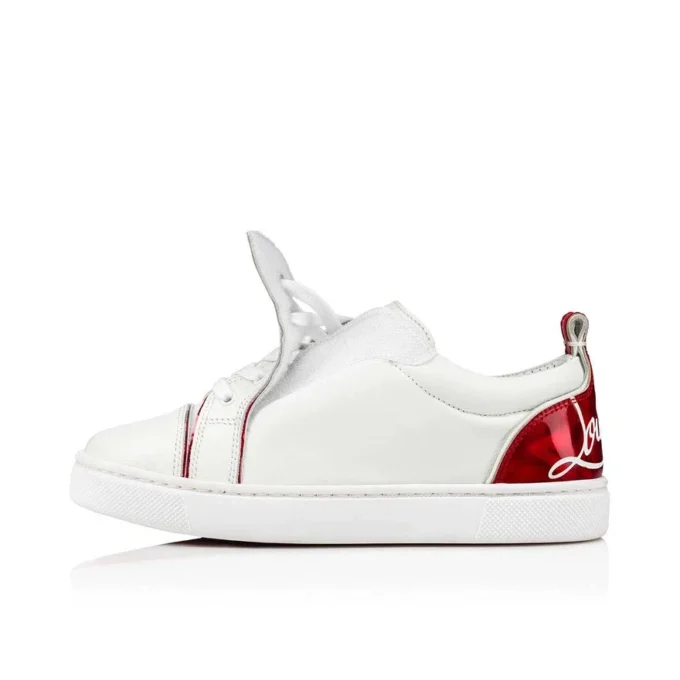 Funnyto – Low-Top-Sneaker – Kalbsleder – Loubi – Kinder Funnyto – Low-Top-Sneaker – Kalbsleder – Loubi – Kinder