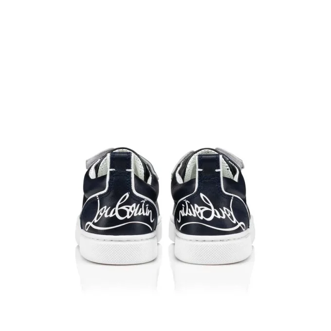 Funnyto – Low-Top-Sneaker – Kalbsleder – Marineblau – Kinder Funnyto – Low-Top-Sneaker – Kalbsleder – Marineblau – Kinder