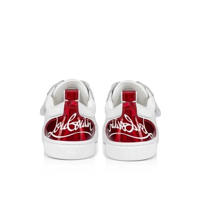 Funnyto Scratch – Sneaker – Kalbsleder und Lackkalbsleder Psychic – Bianco – Kinder Funnyto Scratch – Sneaker – Kalbsleder und Lackkalbsleder Psychic – Bianco – Kinder