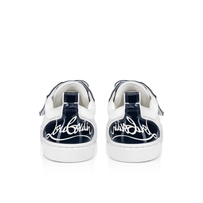 Funnyto Scratch – Sneaker – Lackkalbsleder – Bianco – Kinder Funnyto Scratch – Sneaker – Lackkalbsleder – Bianco – Kinder