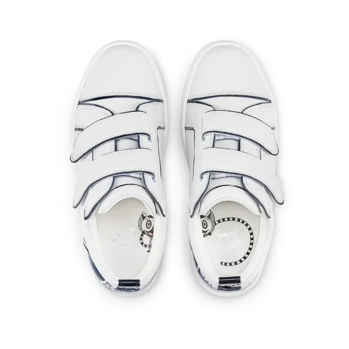 Funnyto Scratch – Sneaker – Lackkalbsleder – Bianco – Kinder Funnyto Scratch – Sneaker – Lackkalbsleder – Bianco – Kinder