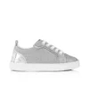 Funnyto – Sneaker – Glitzerndes Kalbsleder – Silber – Kinder Funnyto – Sneaker – Glitzerndes Kalbsleder – Silber – Kinder