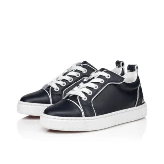 Funnyto – Sneaker – Kalbsleder – Marineblau – Kinder