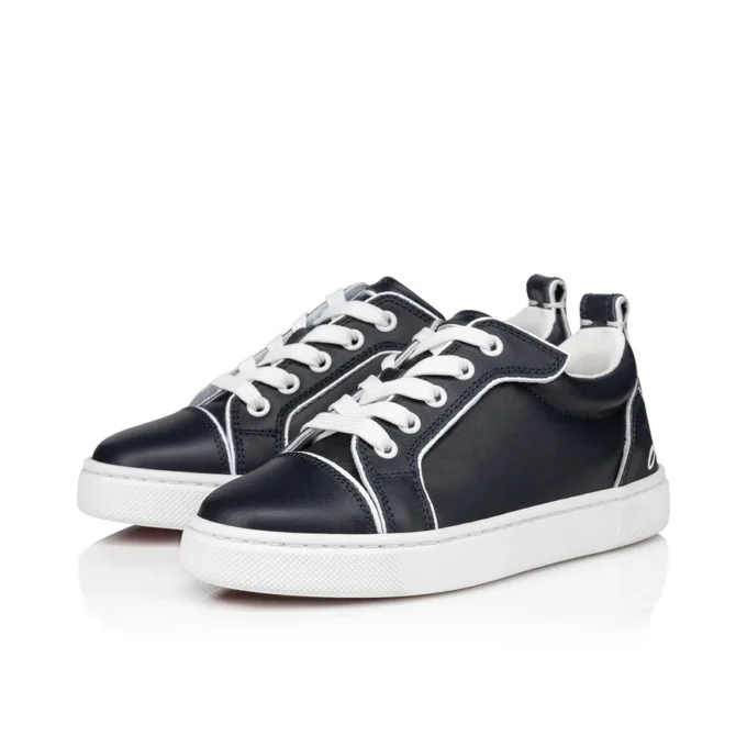 Funnyto – Sneaker – Kalbsleder – Marineblau – Kinder Funnyto – Sneaker – Kalbsleder – Marineblau – Kinder