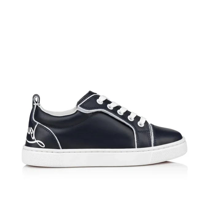 Funnyto – Sneaker – Kalbsleder – Marineblau – Kinder Funnyto – Sneaker – Kalbsleder – Marineblau – Kinder