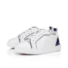Funnyto – Sneaker – Kalbsleder und Lackkalbsleder – Bianco – Kinder Funnyto – Sneaker – Kalbsleder und Lackkalbsleder – Bianco – Kinder