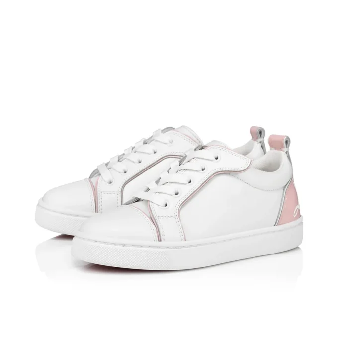 Funnyto – Sneaker – Kalbsleder und Lackkalbsleder – Rosy – Kinder Funnyto – Sneaker – Kalbsleder und Lackkalbsleder – Rosy – Kinder