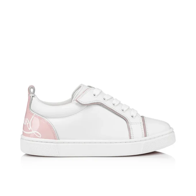 Funnyto – Sneaker – Kalbsleder und Lackkalbsleder – Rosy – Kinder Funnyto – Sneaker – Kalbsleder und Lackkalbsleder – Rosy – Kinder