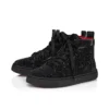 Funnytopi Black Veau Velours – Schuhe – Kinder Unisex Funnytopi Black Veau Velours – Schuhe – Kinder Unisex