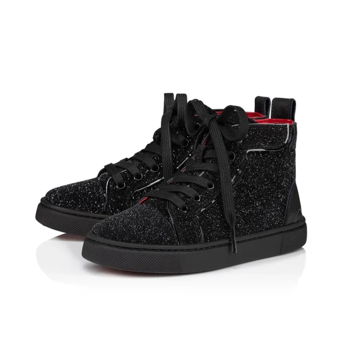 Funnytopi Black Veau Velours – Schuhe – Kinder Unisex Funnytopi Black Veau Velours – Schuhe – Kinder Unisex