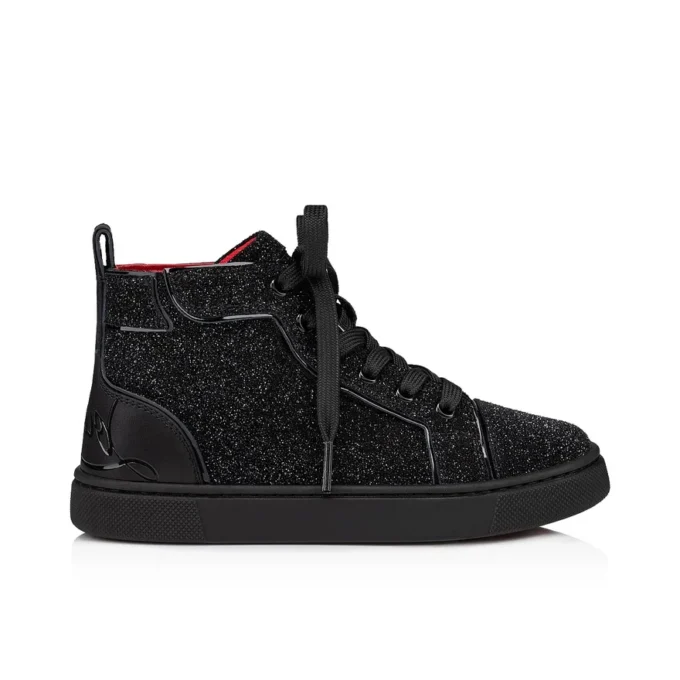 Funnytopi Black Veau Velours – Schuhe – Kinder Unisex Funnytopi Black Veau Velours – Schuhe – Kinder Unisex
