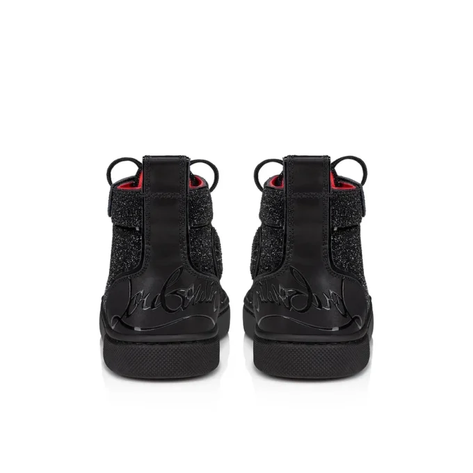 Funnytopi Black Veau Velours – Schuhe – Kinder Unisex Funnytopi Black Veau Velours – Schuhe – Kinder Unisex