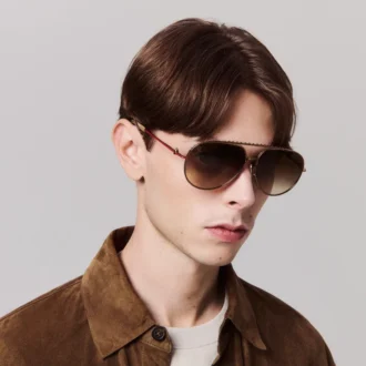 Greggo Lb0029 – Sonnenbrille – Metall – Dunkles Bronze Greggo Lb0029 – Sonnenbrille – Metall – Dunkles Bronze