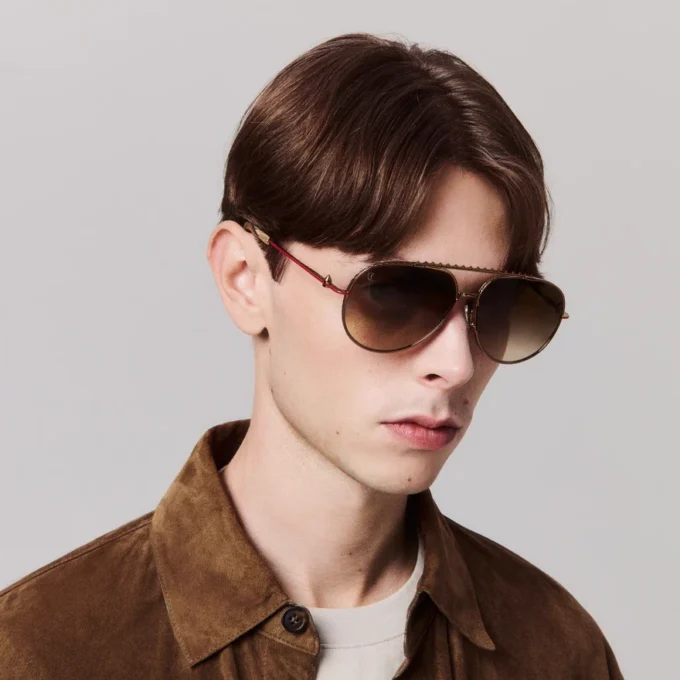Greggo Lb0029 – Sonnenbrille – Metall – Dunkles Bronze Greggo Lb0029 – Sonnenbrille – Metall – Dunkles Bronze