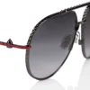 Greggo Lb0029 – Sonnenbrille – Metall – Gunmetal Greggo Lb0029 – Sonnenbrille – Metall – Gunmetal
