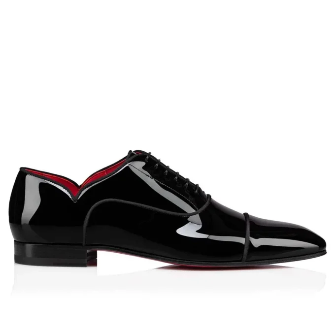 Greggy Chick – Schnürschuhe – Lackkalbsleder – Schwarz – Herren Greggy Chick – Schnürschuhe – Lackkalbsleder – Schwarz – Herren
