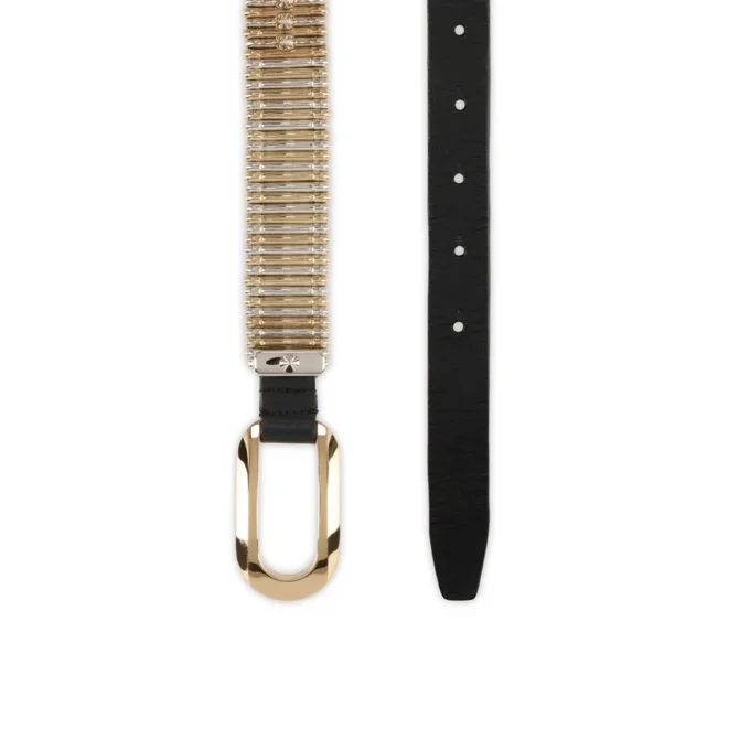 Gürtel – Gürtel – Kalbsleder und Spikes – Schwarz Gürtel – Gürtel – Kalbsleder und Spikes – Schwarz