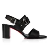 Her in Roma – 70-mm-Sandalen – gewachstes Kalbsleder – Schwarz – Damen Her in Roma – 70-mm-Sandalen – gewachstes Kalbsleder – Schwarz – Damen