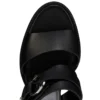 Her in Roma – 70-mm-Sandalen – gewachstes Kalbsleder – Schwarz – Damen Her in Roma – 70-mm-Sandalen – gewachstes Kalbsleder – Schwarz – Damen