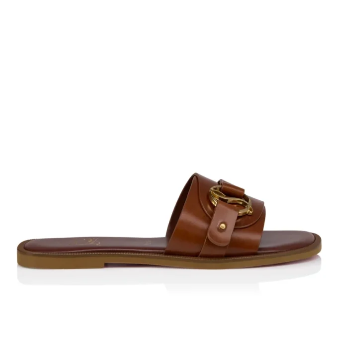 Her in Roma Mule – Pantoletten – Kalbsleder – Dunkles Karminrot – Damen Her in Roma Mule – Pantoletten – Kalbsleder – Dunkles Karminrot – Damen