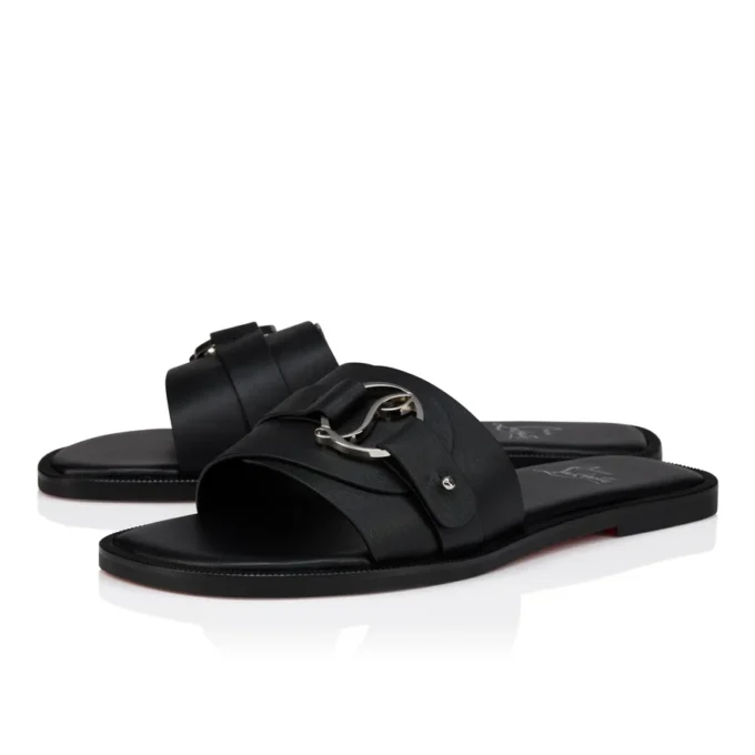 Her in Roma Mule – Pantoletten – Kalbsleder – Schwarz – Damen Her in Roma Mule – Pantoletten – Kalbsleder – Schwarz – Damen