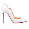 Hot Chick – 100-mm-Pumps – Lackkalbsleder – Bianco – Damen
