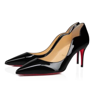 Hot Chick – 70-mm-Pumps – Lackkalbsleder – Schwarz – Damen