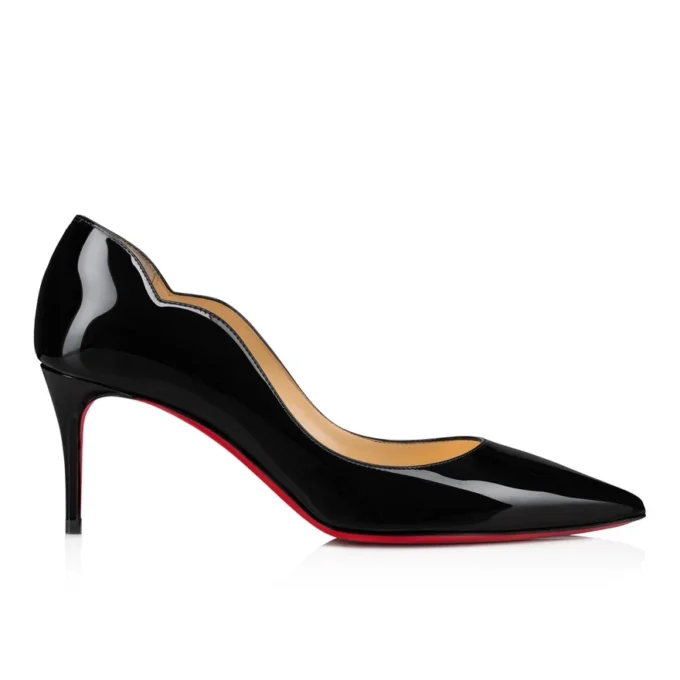 Hot Chick – 70-mm-Pumps – Lackkalbsleder – Schwarz – Damen