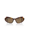 Hot Chick Lb0010 – Sonnenbrille – Acetat – Dark Havana Hot Chick Lb0010 – Sonnenbrille – Acetat – Dark Havana