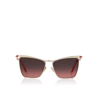 Hot Chick Lb0020 – Sonnenbrille – Metall – Gold Smoke