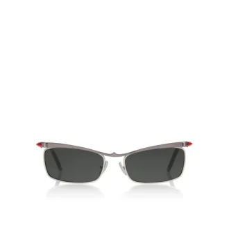 Hot Chick Lb0021 – Sonnenbrille – Metall – Dunkles Ruthenium