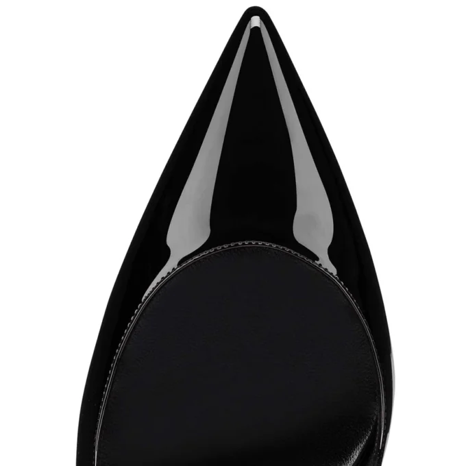 Hot Chick Sling – 100-mm-Slingback-Pumps – Lackkalbsleder – Schwarz – Damen Hot Chick Sling – 100-mm-Slingback-Pumps – Lackkalbsleder – Schwarz – Damen